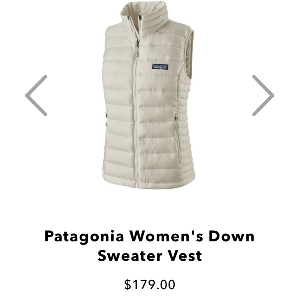 Patagonia Down Sweater Vest